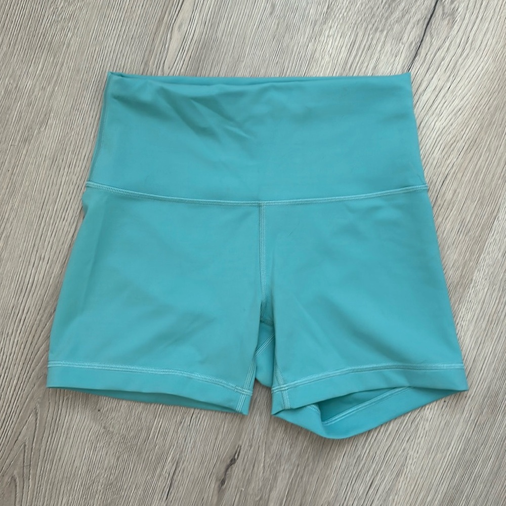 Lululemon wunder train high rise shorts 4”